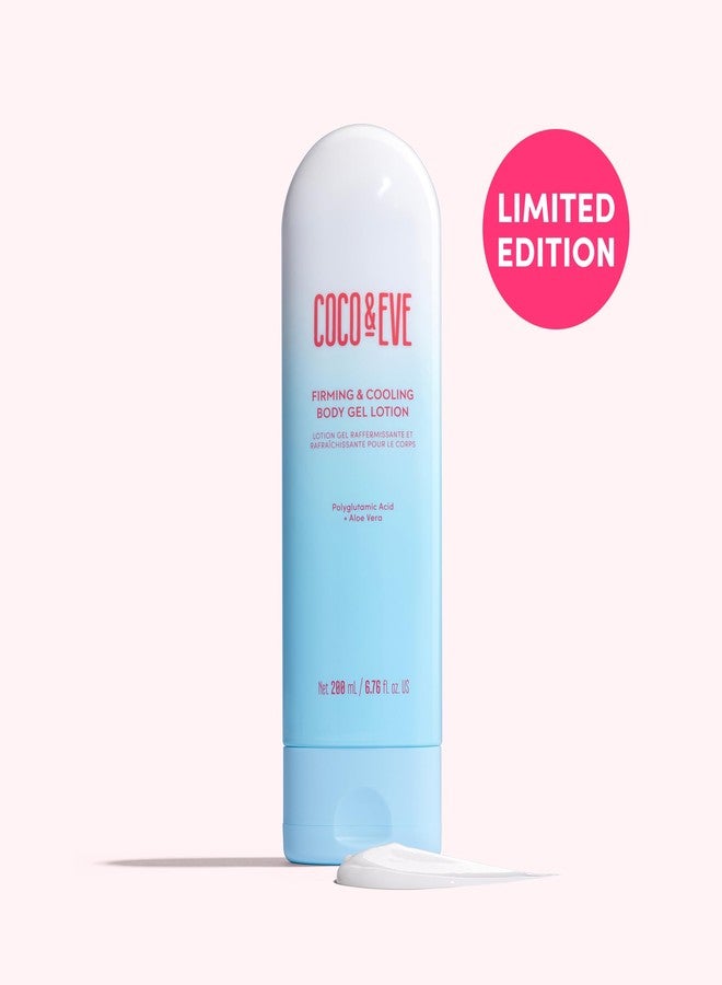 Coco & Eve Firming & Cooling Body Gel Lotion — Aftersun Care with Aloe Vera, Polyglutamic Acid for Sunburn Relief, Hydration & Skin Recovery. Soothing Moisturiser for Sun-irritated Skin. (6.76 fl oz) - Image 2